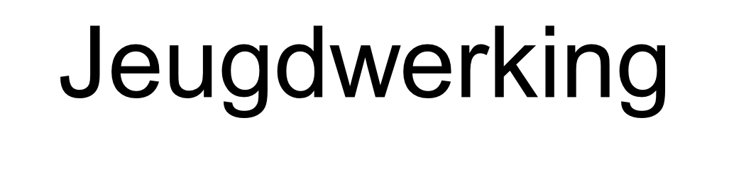 Jeugdwerking